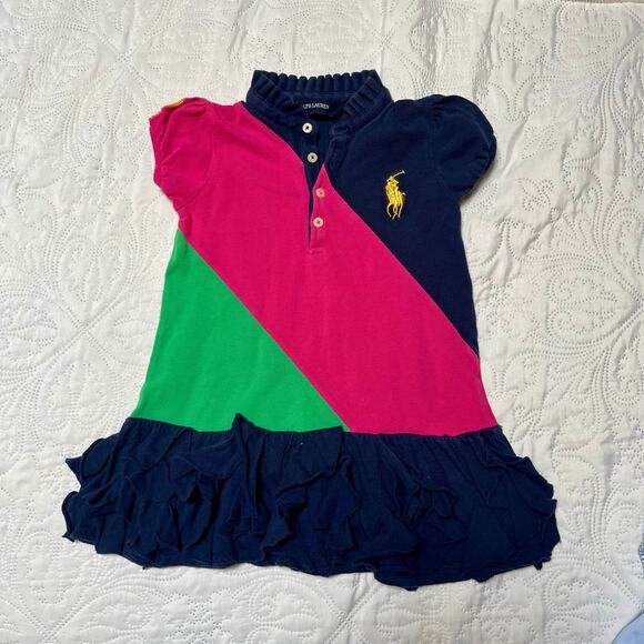 Ralph Lauren Ruffle Bottom Dress - Picture 4 of 7